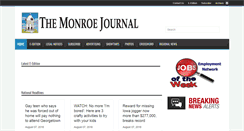 Desktop Screenshot of monroejournal.com